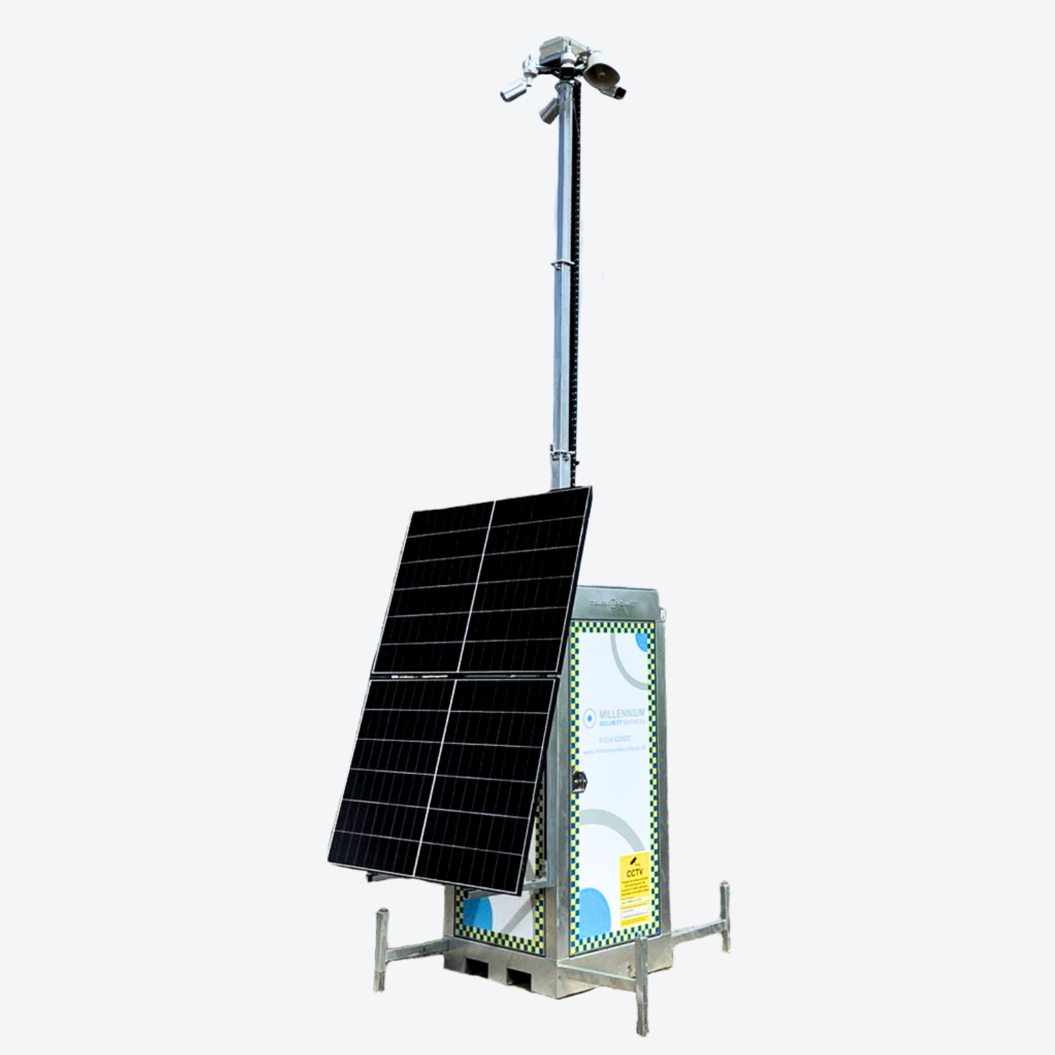 Mobile CCTV Tower